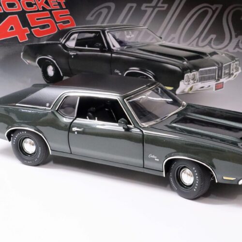 1:18 ACME 1971 Oldsmobile Cutlass SX Rocket 455 antique green/ black vinyl roof