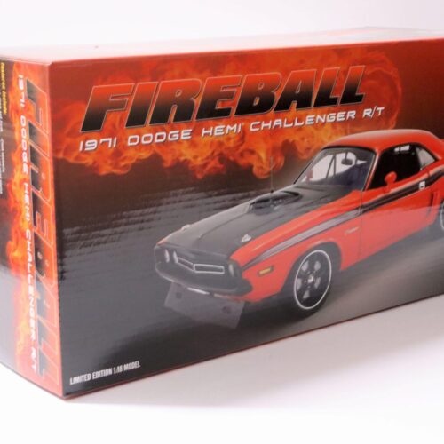 1:18 ACME 1971 Dodge Challenger R/T 426 Hemi Street Fighter FIREBALL orange