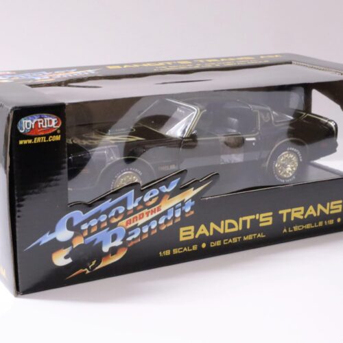 1:18 ERTL Joyride 1977 Pontiac Trans AM Smokey and the Bandit black