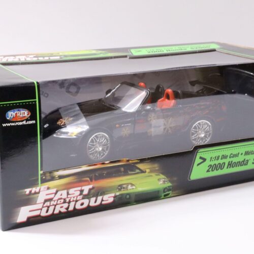 1:18 ERTL Joyride 2000 Honda S2000 with Top "The Fast and there Furious" black