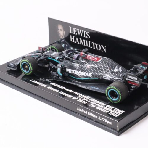 1:43 Minichamps Mercedes-AMG Petronas F1 W11 Hamilton Turkish GP 7th World Title 2020