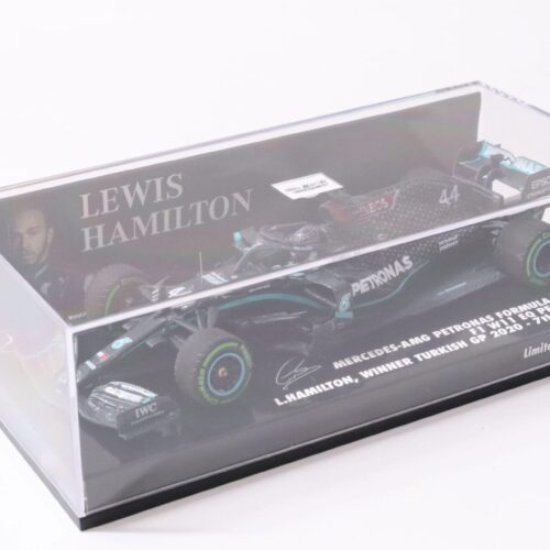 1:43 Minichamps Mercedes-AMG Petronas F1 W11 Hamilton Turkish GP 7th World Title 2020