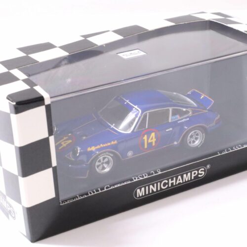 1:43 Minichamps Porsche 911 Carrera RSR 2.8 Trans-Am Champ 1973 #14 Holbert Sunoco