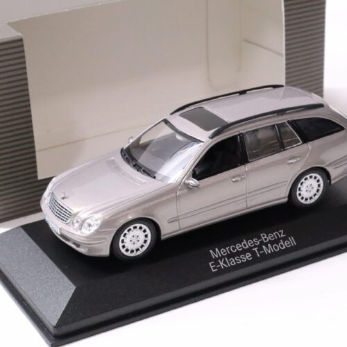 1:43 Minichamps Mercedes E-Klasse T-Modell W211 cubanite silver DEALER VERSION