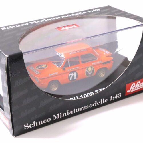 1:43 Schuco NSU 1000 TTS Jägermeister #71 orange