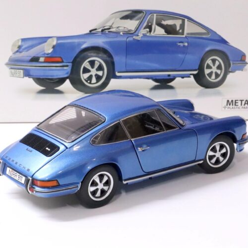 1:18 Schuco Porsche 911 S Coupe 1973 blue metallic