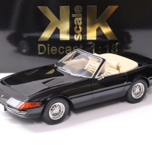 1:18 KK-Scale Ferrari 365 GTB/4 Daytona Cabriolet 1.Serie 1969 *MIAMI VICE* black