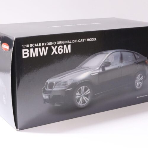 1:18 Kyosho BMW X6M SUV Black Sapphire