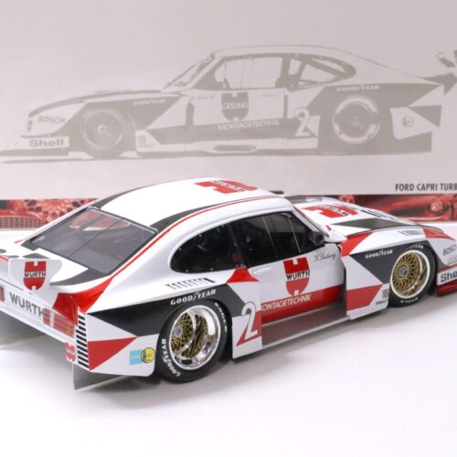1:18 Minichamps Ford Capri Turbo Gr.5 "WÜRTH" #2 Klaus Ludwig DRM 1981