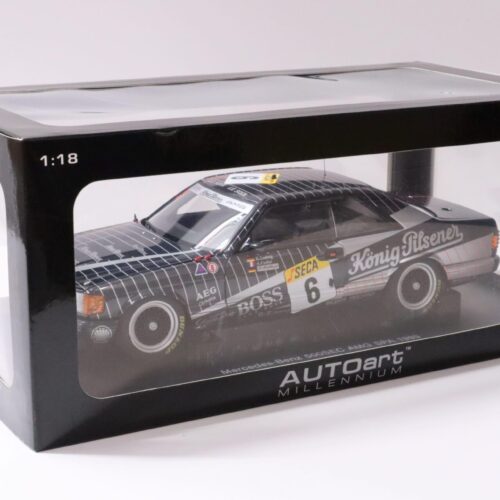 1:18 AUTOart Mercedes 500 SEC AMG 24h Race #6 SPA Franchorchamps 1989