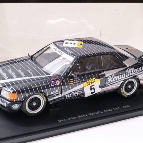 1:18 AUTOart Mercedes 500 SEC AMG 24h Race #5 SPA Franchorchamps 1989