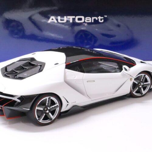 1:18 AUTOart Lamborghini Centenario 2017 Bianco Isis/ Solid white 79111