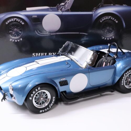 1:12 Kyosho Shelby Cobra 427 S/C light blue / white stripes Die-Cast