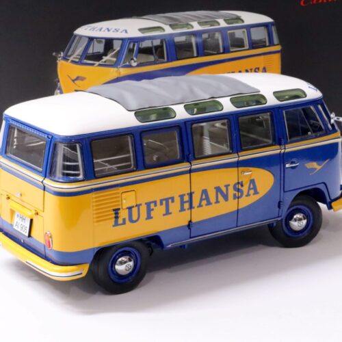 1:18 Schuco VW T1 Samba Bus LUFTHANSA blue/ yellow