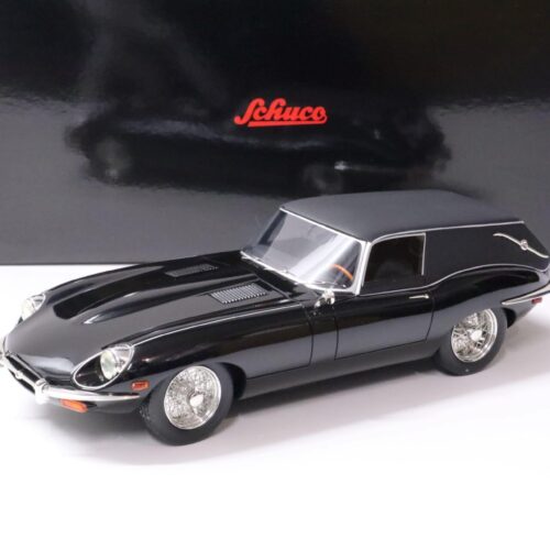 1:18 Schuco Jaguar E-Type Shooting Brake Hearse black