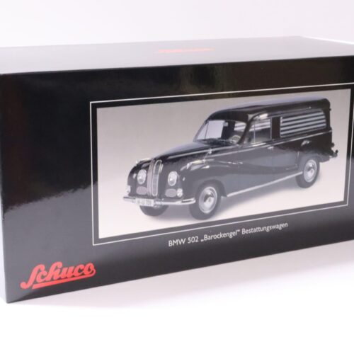 1:18 Schuco BMW 502 "Barockengel" Bestattungswagen HEARSE black