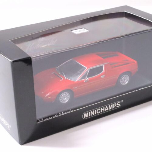 1:43 Minichamps Maserati Merak Coupe 1974 Rosso red
