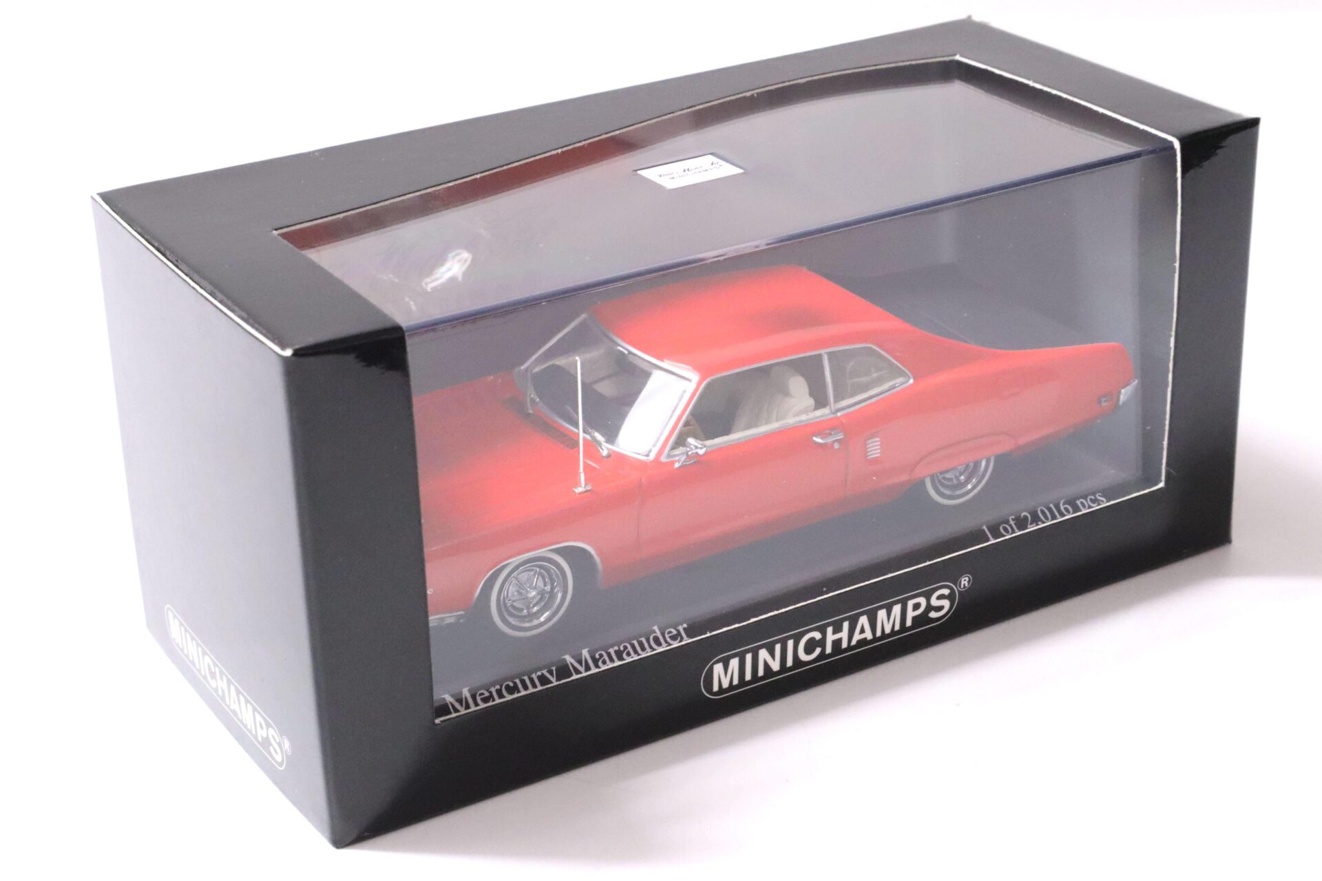 1:43 Minichamps Mercury Marauder Hardtop Coupe 1969 red