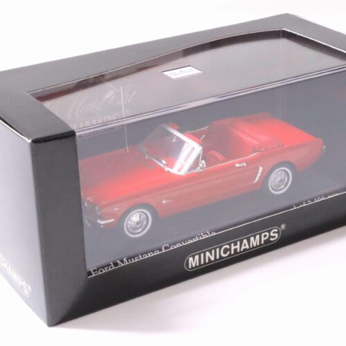 1:43 Minichamps Ford Mustang Convertible 1964 1/2 red