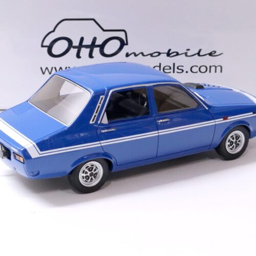 1:18 OTTO mobile OT919 Renault 12 Gordini blue/ white stripes 1970