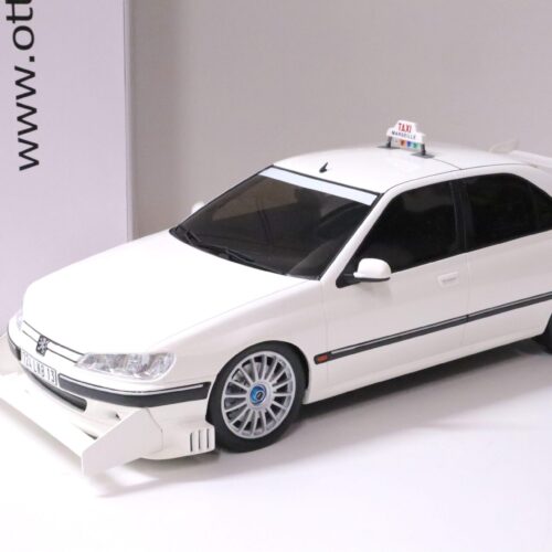 1:12 OTTO mobile G068 Peugeot 406 TAXI Movie Car white 1998