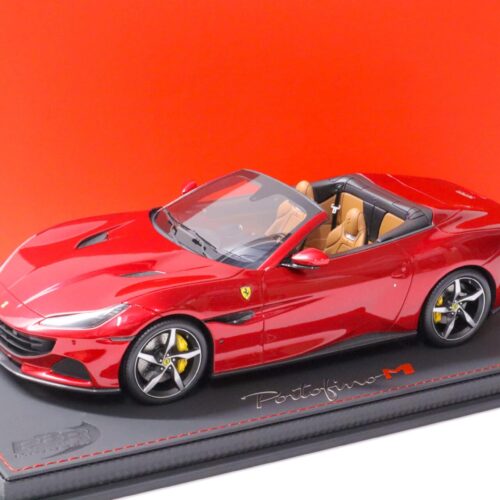 1:18 BBR Ferrari Portofino M Spider Rosso Portofino red with display - Limited 70 pcs.