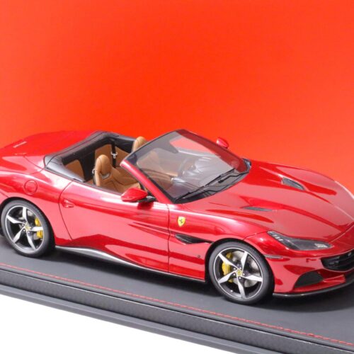 1:18 BBR Ferrari Portofino M Spider Rosso Portofino red with display - Limited 70 pcs.