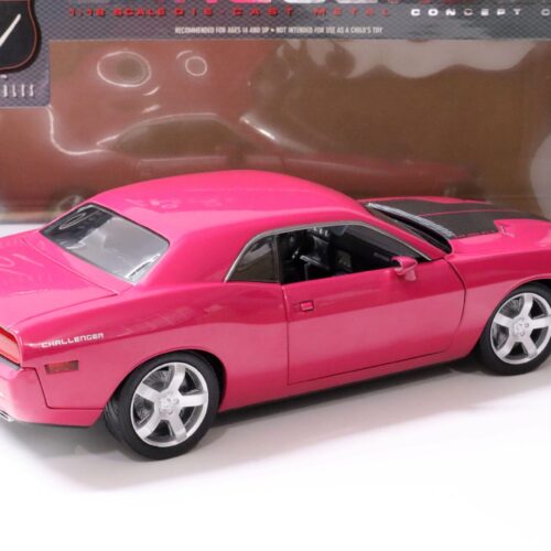 1:18 Highway61 Dodge Challenger Concept Car 2005 Panther pink