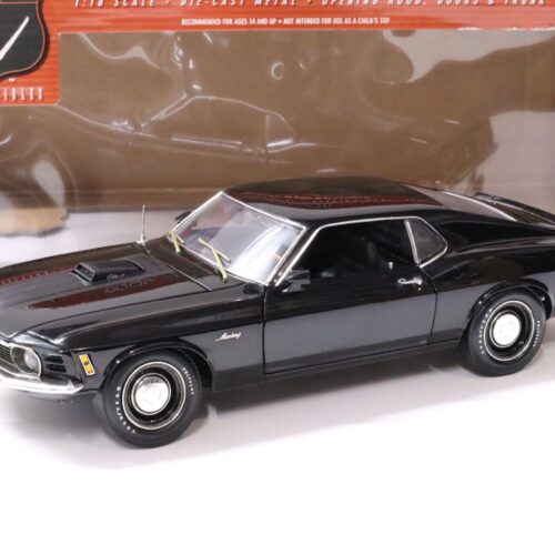 1:18 Highway61 Ford Mustang CJ428 "R" Code Coupe 1970 black