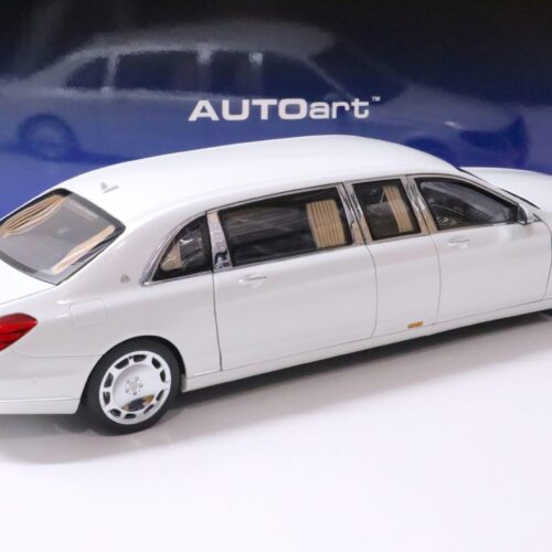 1:18 AUTOart Mercedes - Maybach S600 S-Klasse Pullman Limousine white