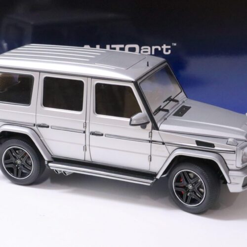 1:18 AUTOart Mercedes G63 AMG G-Class Iridium silver metallic 2017 - Image 2