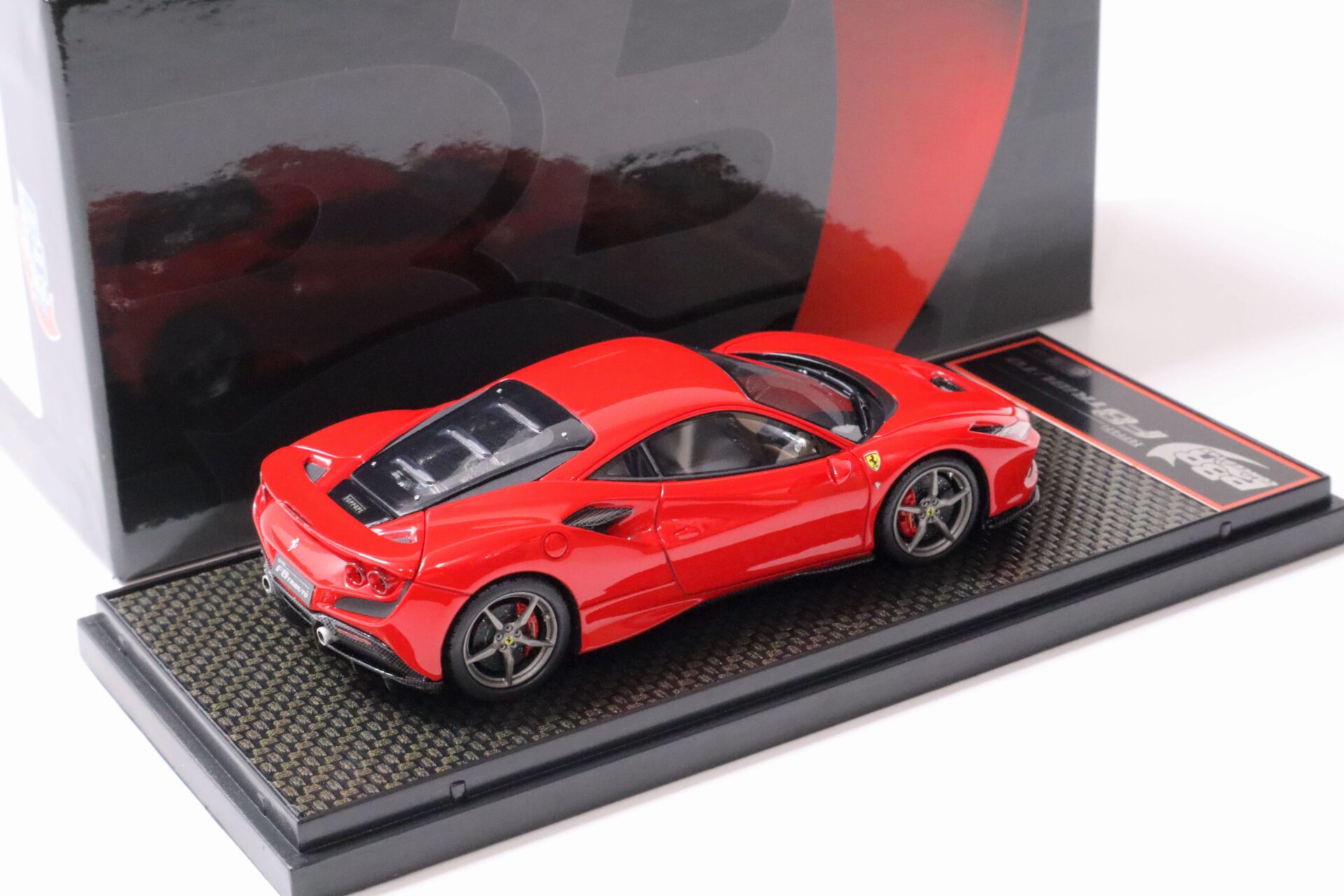 1:43 BBR Ferrari F8 Tributo Coupe Rosso Corsa 322/ grey wheels - Limited 48 pcs.