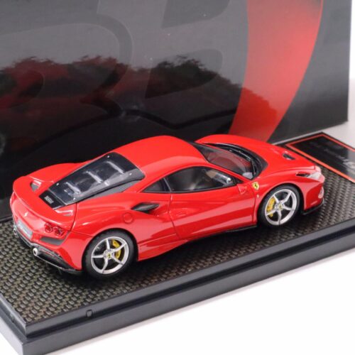 1:43 BBR Ferrari F8 Tributo Coupe Rosso Corsa 322/ silver wheels - Limited 48 pcs.