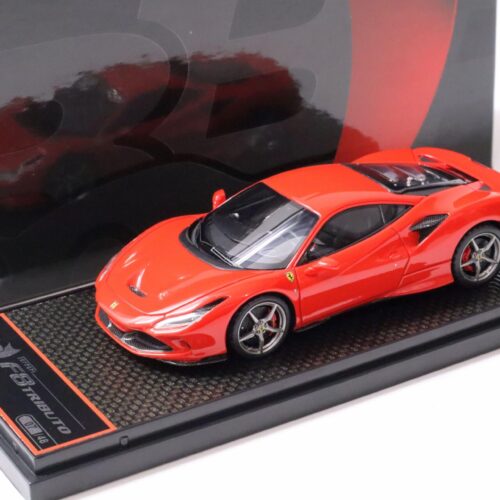 1:43 BBR Ferrari F8 Tributo Coupe Rosso Scuderia/ grey wheels - Limited 48 pcs.