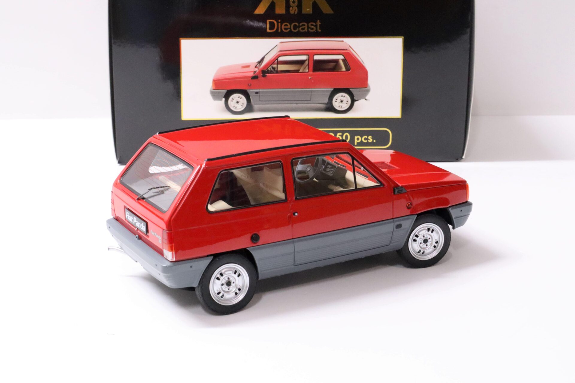 1:18 KK-Scale Fiat Panda 30 MK1 red 1980