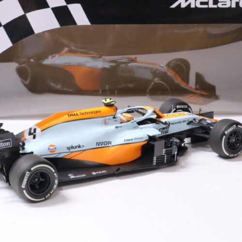 1:18 Minichamps McLAREN F1 Team MCL35M Lando Norris Monaco GP 2021