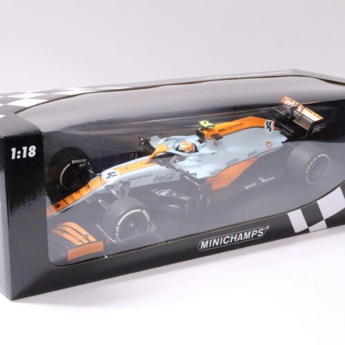 1:18 Minichamps McLAREN F1 Team MCL35M Lando Norris Monaco GP 2021