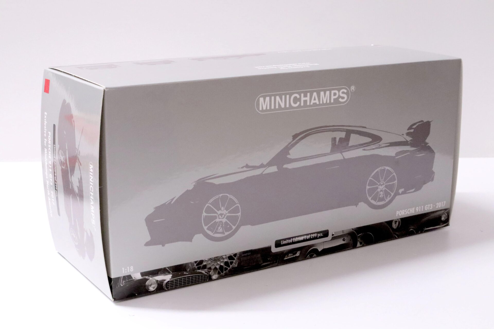 1:18 Minichamps Porsche 911 (991) GT3 red 2017 North America