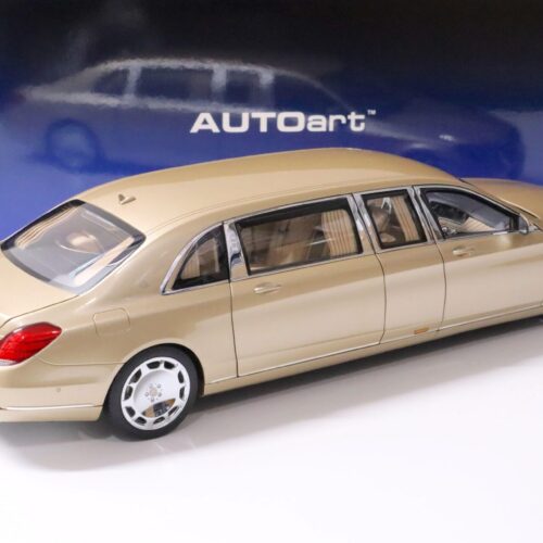 1:18 AUTOart Mercedes - Maybach S600 S-Klasse Pullman Limousine gold