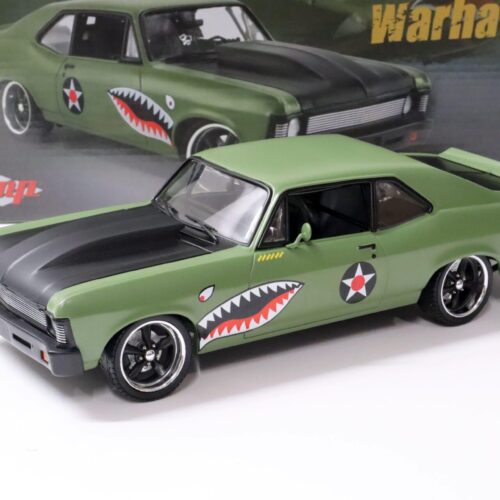 1:18 GMP 1970 Chevrolet Nova Street Fighter Coupe WARHAWK green/ black
