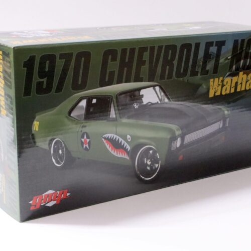 1:18 GMP 1970 Chevrolet Nova Street Fighter Coupe WARHAWK green/ black