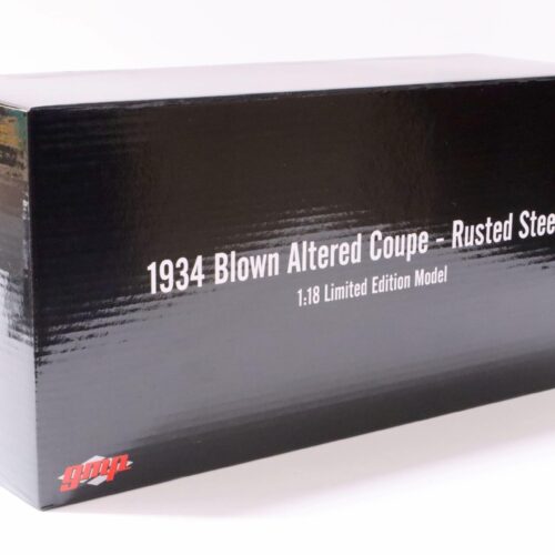 1:18 GMP Hot Rod 1934 Blown Altered Coupe - Rusted Steel red Limited Edition