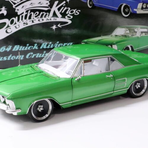 1:18 ACME 1964 Buick Riviera Coupe Custom Cruiser Southern Kings cosmic dust green