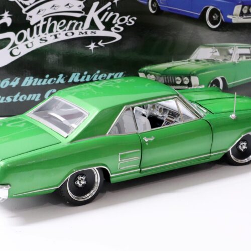 1:18 ACME 1964 Buick Riviera Coupe Custom Cruiser Southern Kings cosmic dust green