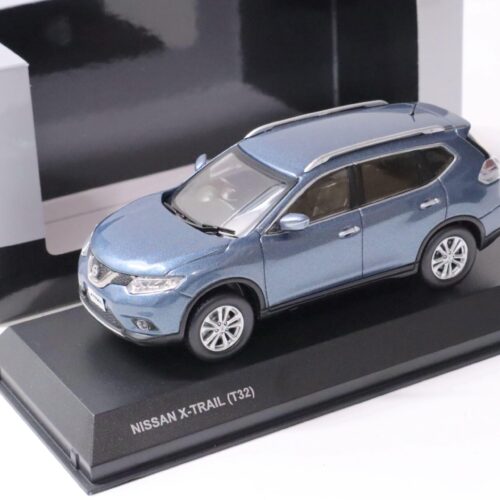 1:43 Kyosho Nissan X-Trail T32 SUV blue metallic 2014