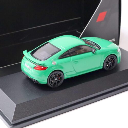 1:43 iScale Audi TT RS Coupe green DEALER VERSION