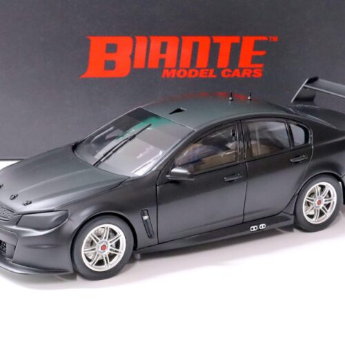 1:18 BIANTE Holden VF Commodore V8 Supercar Satin black matt Plain Body