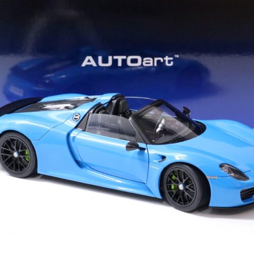 1:18 AUTOart Porsche 918 Spyder Riviera blue 2013
