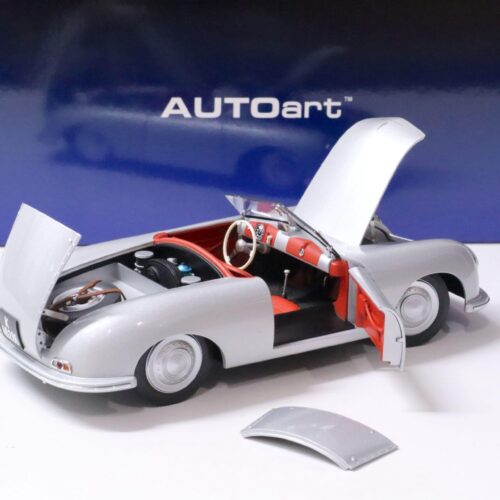 1:18 AUTOart Porsche 356 Nr.1 silver metallic 1948 Die-Cast
