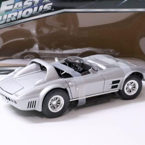 1:18 Greenlight DOMÂ´S Chevrolet Corvette Grand Sport FAST & FURIOUS silver